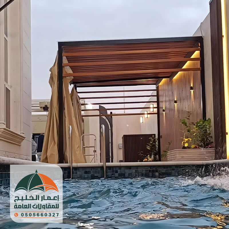 برجولات حدائق خارجية