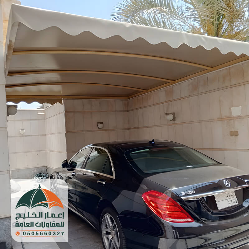 مظلات سيارات حديثة وفاخرة بجدة