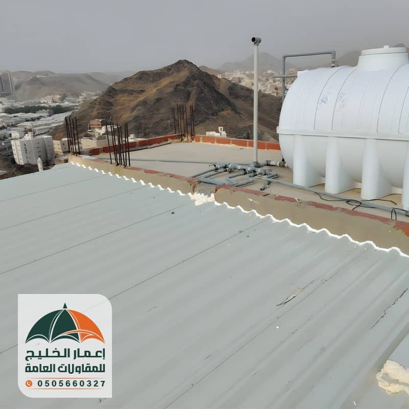تركيب سقف ساندوتش بانل مؤسسة إعمار الخليج