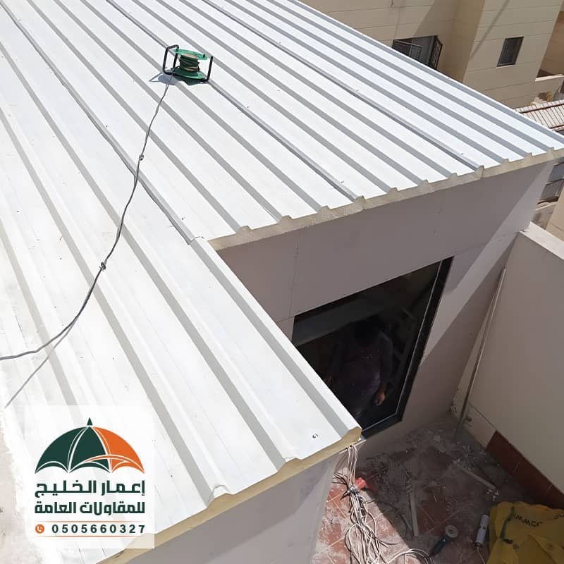سقف ساندوتش بانل جدة